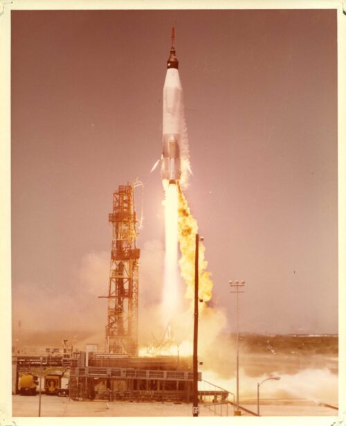 Mercury 3, Lift-Off (LOD-61C-838)
