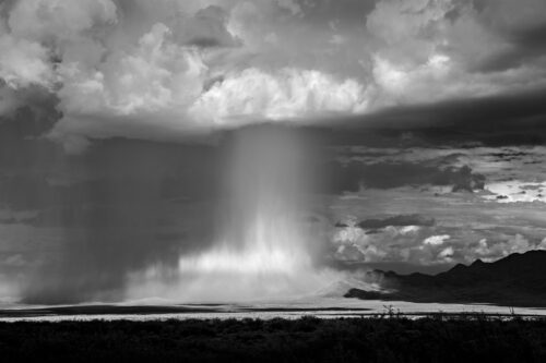 Monsoon Storm over Town